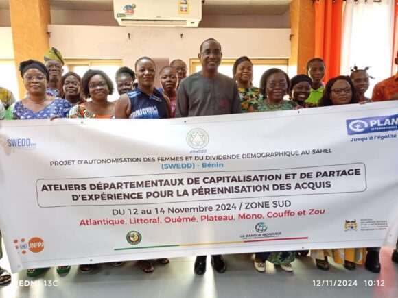 Women Empowered participe à l’Atelier de capitalisation et de partage d’expérience sur les sous-projets SWEDD-Bénin du Littoral